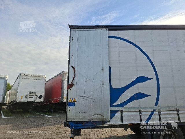 مقطورة نصفية مفتوحة مع قماش مشمع Schmitz Cargobull Curtainsider Mega Getränke