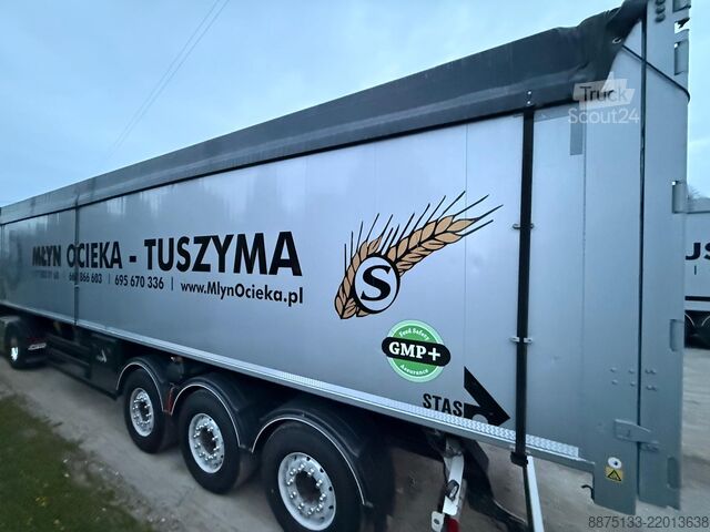 Tippsemitrailer Stas STAS 60m3 / 2019–2021 / ALU / Szyber Zbo