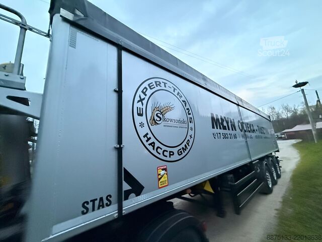 Tippsemitrailer Stas STAS 60m3 / 2019–2021 / ALU / Szyber Zbo
