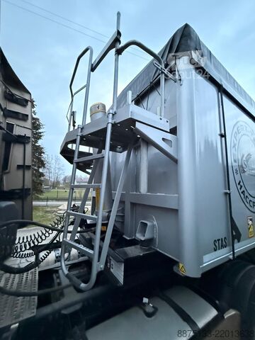 Tippsemitrailer Stas STAS 60m3 / 2019–2021 / ALU / Szyber Zbo