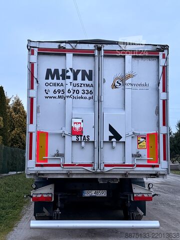 Tippsemitrailer Stas STAS 60m3 / 2019–2021 / ALU / Szyber Zbo