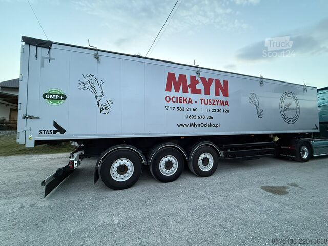 Tippsemitrailer Stas STAS 60m3 / 2019–2021 / ALU / Szyber Zbo