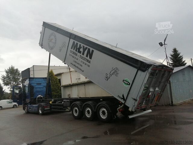 Tippsemitrailer Stas STAS 60m3 / 2019–2021 / ALU / Szyber Zbo