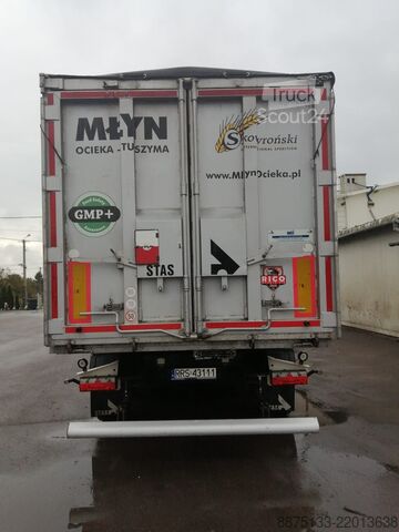 Tippsemitrailer Stas STAS 60m3 / 2019–2021 / ALU / Szyber Zbo