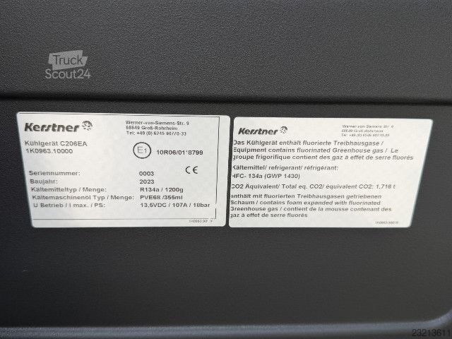 Autoutilitară frigorifică IVECO 38S14E V Kühlausbau / ACC / LED / RFK / AHK
