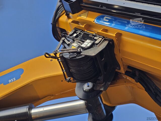 Volvo FH 540 8×2 / кран EFFER 95 тм / гусёк с лебёдкой — КРАН Volvo FH 540 8x2 / EFFER 95 tm CRANE / JIB WINCH - KRAN