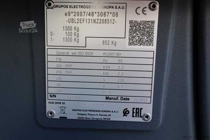 Светлинна кула Atlas Copco Hilight H6+ Valid inspection, Max Boom Height 8m,