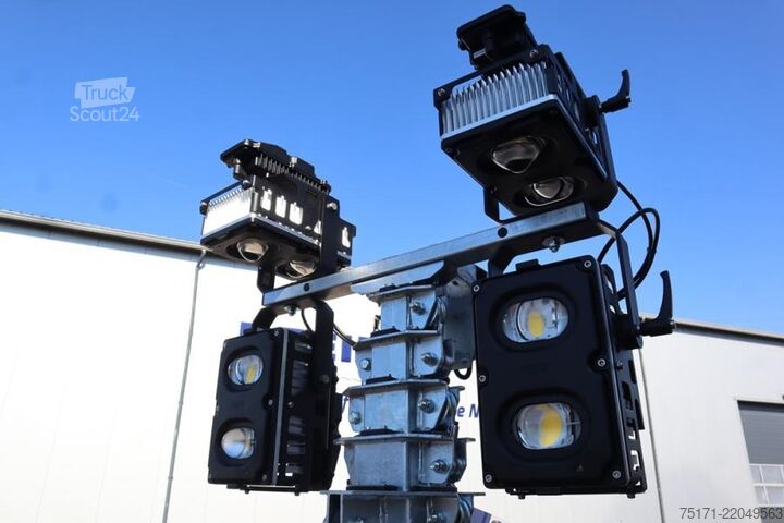Светлинна кула Atlas Copco Hilight H6+ Valid inspection, Max Boom Height 8m,