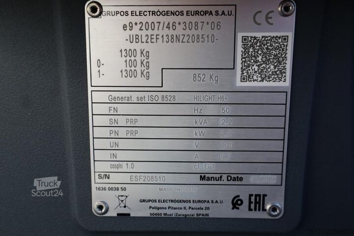 Светлинна кула Atlas Copco Hilight H6+ Valid inspection, Max Boom Height 8m,