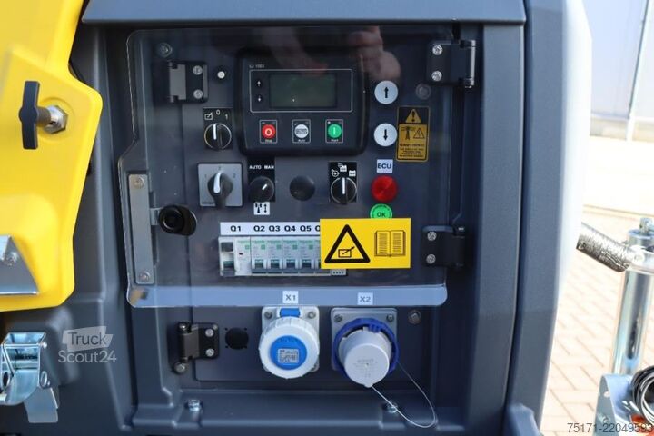 Светлинна кула Atlas Copco Hilight H6+ Valid inspection, Max Boom Height 8m,