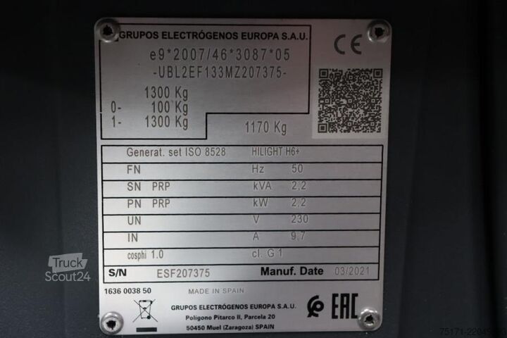 Светлинна кула Atlas Copco Hilight H6+ Valid inspection, Max Boom Height 8m,