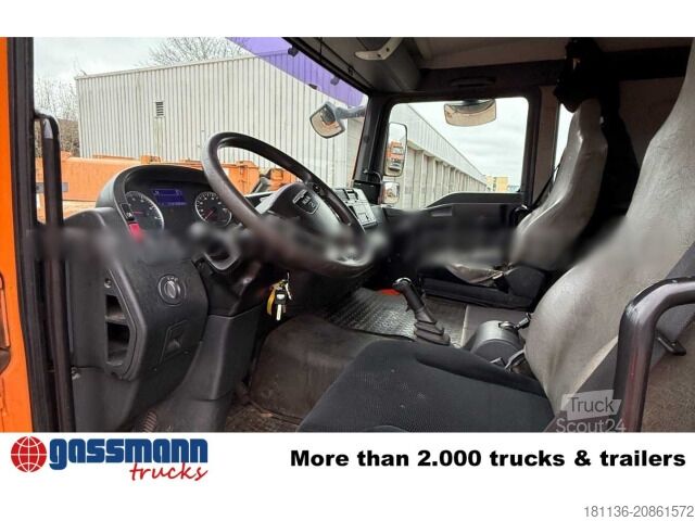 Tovornjak s kavljem za kontejnerje MAN TGM 16.250 4x2 BL, Kran Atlas AK 65.2-A2L,