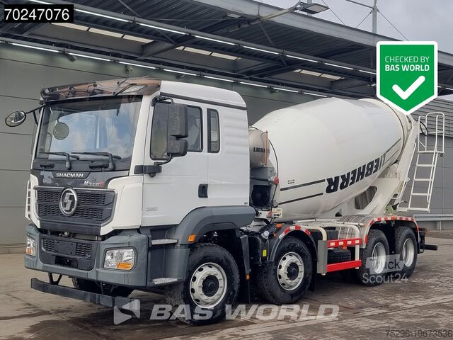 Mixer Shacman 8x4 EURO 6 8X4 NEW! 8m3 Liebherr Mixer Big-Axle...
