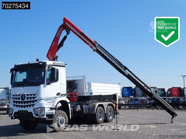 Smart tacho2 Mercedes Arocs 3348 6X6 Fassi F255A.2.24 xe-dynamic Kran...
