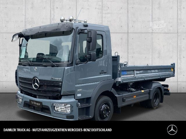 Camión volquete Mercedes-Benz Atego 821 K Meiller TRIGENIUS Kipper 2x AHK