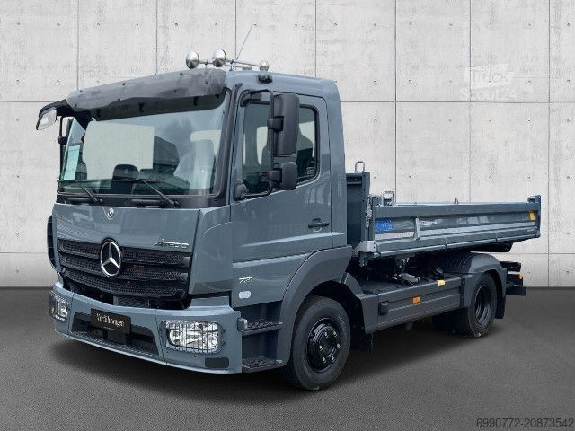 Billenő teherautó Mercedes-Benz Atego 821 K Meiller TRIGENIUS Kipper 2x AHK