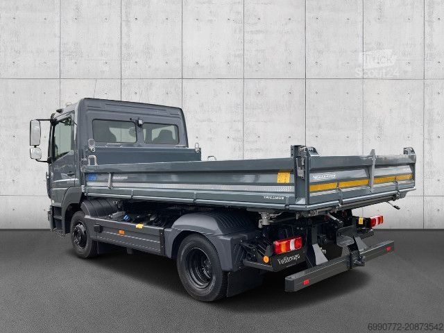 Camión volquete Mercedes-Benz Atego 821 K Meiller TRIGENIUS Kipper 2x AHK