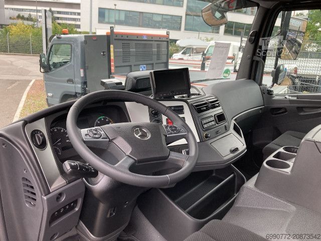 Camión volquete Mercedes-Benz Atego 821 K Meiller TRIGENIUS Kipper 2x AHK