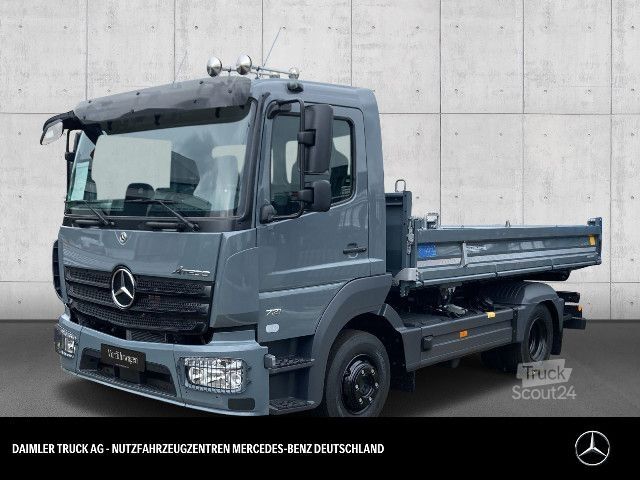 Camión volquete Mercedes-Benz Atego 821 K Meiller TRIGENIUS Kipper 2x AHK
