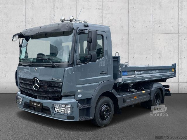 Billenő teherautó Mercedes-Benz Atego 821 K Meiller TRIGENIUS Kipper 2x AHK
