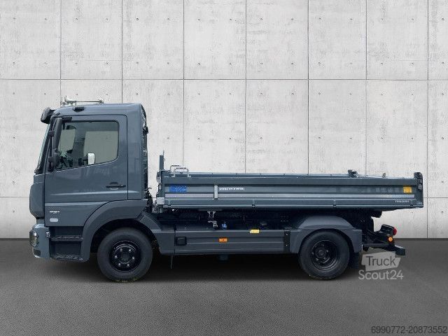 Camión volquete Mercedes-Benz Atego 821 K Meiller TRIGENIUS Kipper 2x AHK