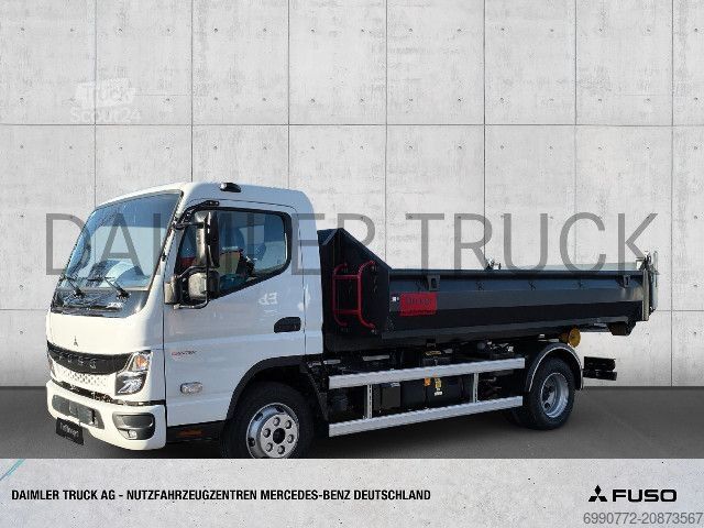 Camion porte-caissons Telehoist FUSO Mitsubishi Canter 7C18 4x2 Abroller AHK KlimaAut