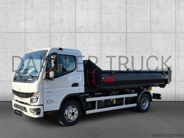 Camión multibasculante Telehoist FUSO Mitsubishi Canter 7C18 4x2 Abroller AHK KlimaAut