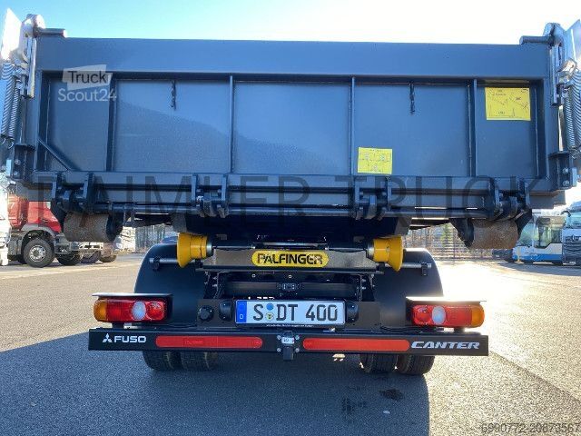 Camion porte-caissons Telehoist FUSO Mitsubishi Canter 7C18 4x2 Abroller AHK KlimaAut