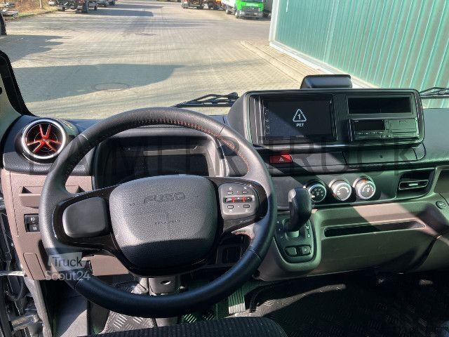 Camion benne à bras amovible FUSO Mitsubishi eCanter 9C18 M-Bat Abroller Klima