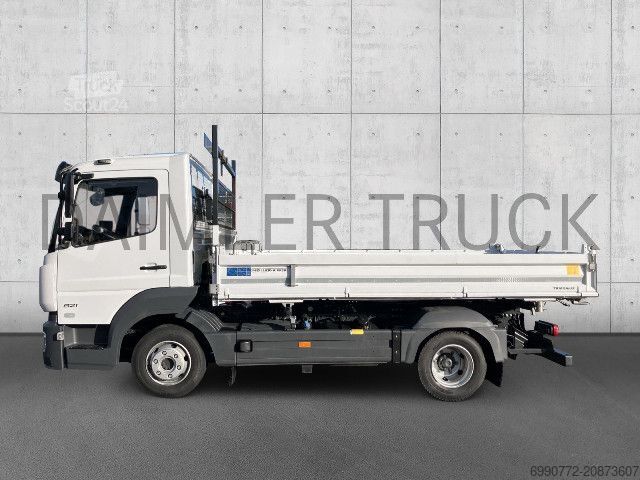 Furgón volquete Mercedes-Benz Atego 821 K Meiller Kipper Trigenius Klima AHK