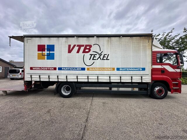 Telone scorrevole MAN TGA 18.320 4X2 BL / NL TRUCK / EURO 4 / AUTOMAA...