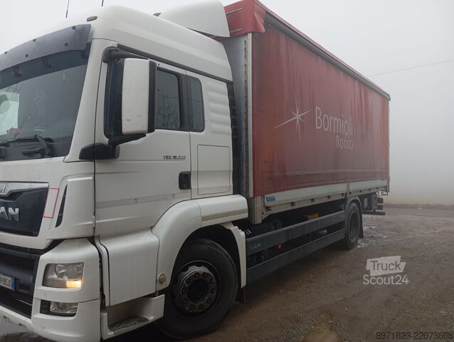 Autocarro con cassone centinato MAN TG 18.320 F
