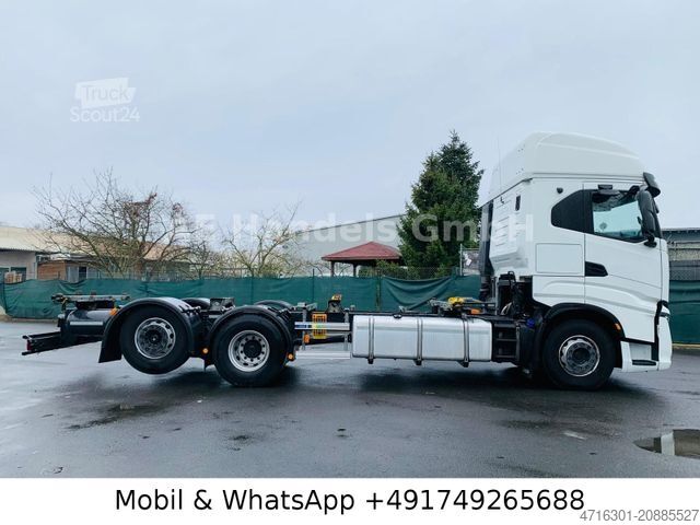 Camion con cassone intercambiabile IVECO S-WAY 510 AS LL 6x2 BDF *Retarder/2xTank/AHK/ACC