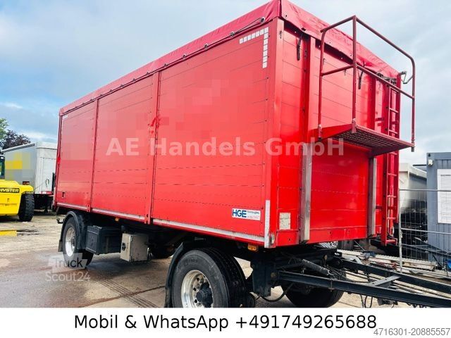 Tresidet tipphenger HGE AK18-3 3Side *41m³/Getreideschieber/Alcoa