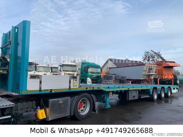 Tieflader-Sattelauflieger DOLL Vario P3H-M-16 6mTeleskopierbar/Hydraulikgelenkt