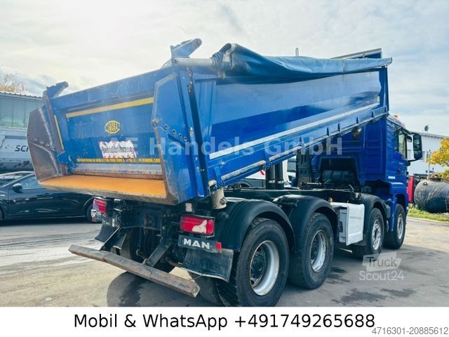 Three-sided tipper truck MAN TGS 35.420 L BB 8x4 Meiller *13m³/Bordmatik/AP
