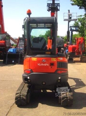Mini bager Kubota U27-4 * 2x Löffel * vgl KX