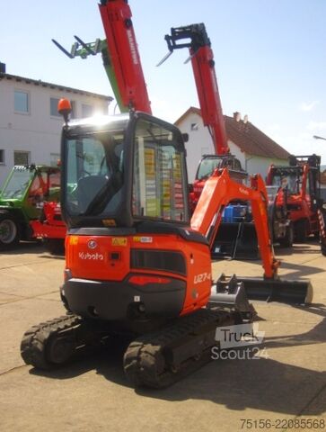 Mini bager Kubota U27-4 * 2x Löffel * vgl KX