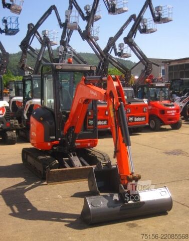 Mini bager Kubota U27-4 * 2x Löffel * vgl KX