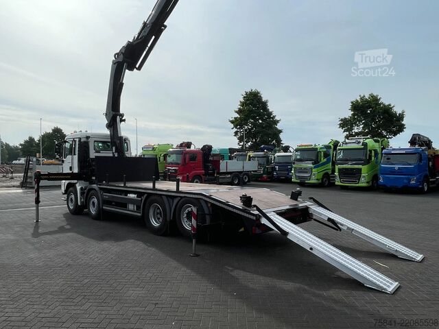 Camion-grue MAN TGS 35.470 TGS 35.470 8X2-6 BL Oprijwagen + HIA...
