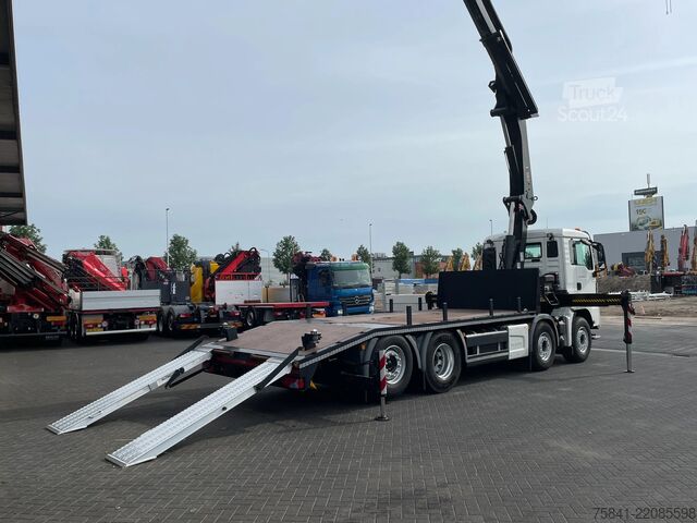 Camion-grue MAN TGS 35.470 TGS 35.470 8X2-6 BL Oprijwagen + HIA...