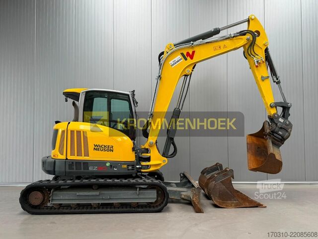 Midi ekskavatorius Wacker Neuson EZ 80 Powertilt