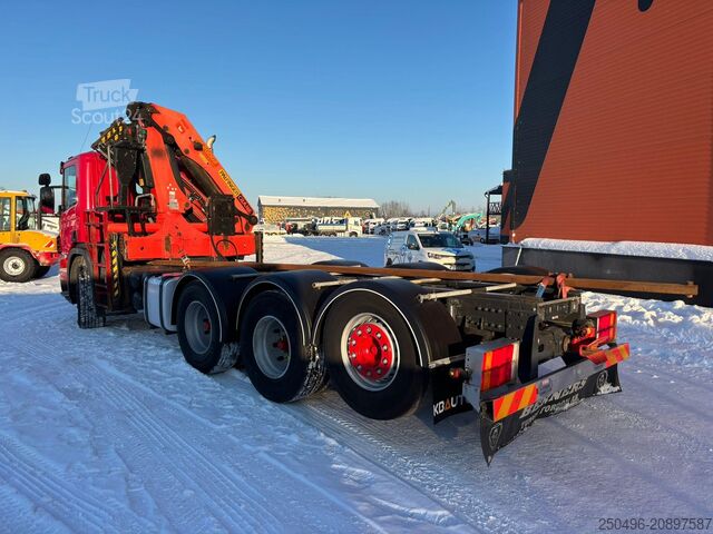 Otwarty korpus Scania P 380 8x4*4 PK 20002 / CHASSIS L=5787 mm