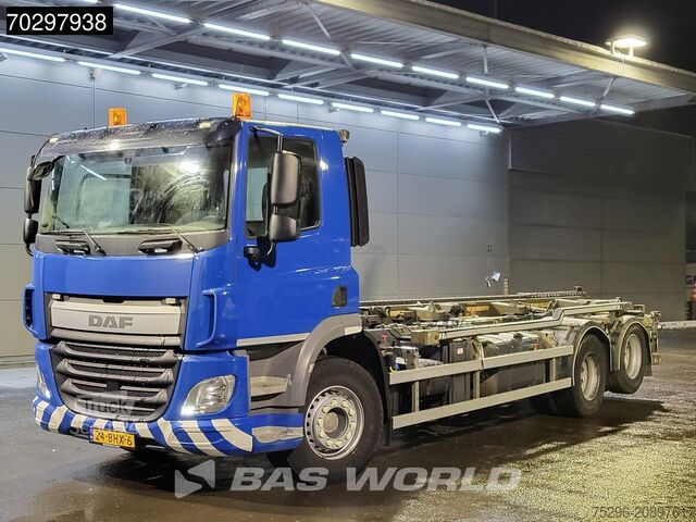 DAF CF 440 6X2 camion NL 28 tonnes Transcom TRC-28S essieu relevable Automatique ACC Euro 6 DAF CF 440 6X2 NL-Truck 28tons Transcom TRC-28S Lif...
