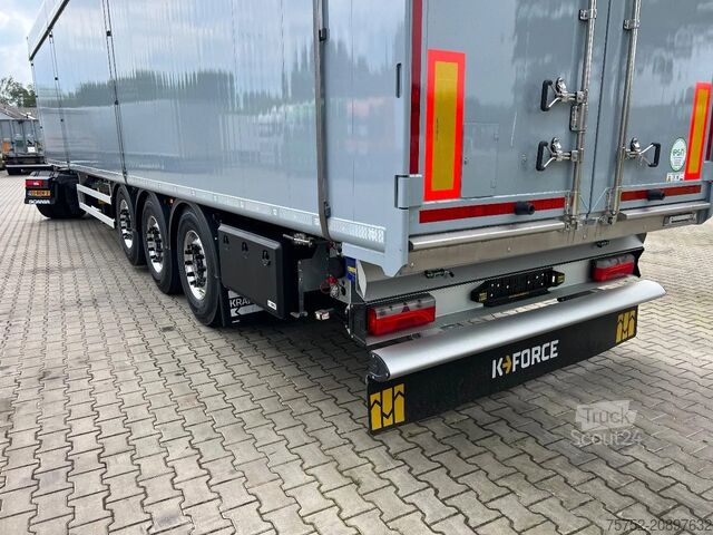 Ruchoma podłoga Kraker 92m3 K-Force New 10MM Cargo floor Liftas Alumin...