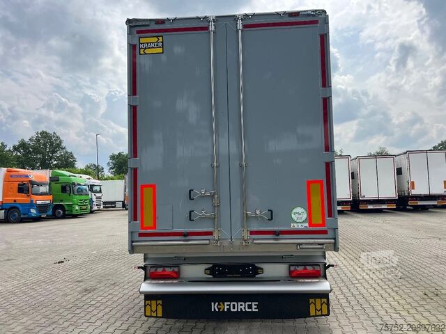 Ruchoma podłoga Kraker 92m3 K-Force New 10MM Cargo floor Liftas Alumin...