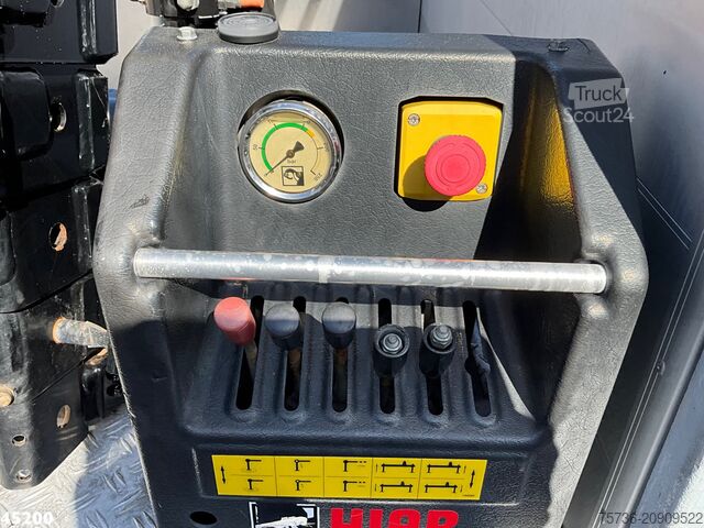 Autokrāna kravas automašīna Renault D 180 Hiab 3,8 Tonmeter Euro 6 Just 178.017 km!