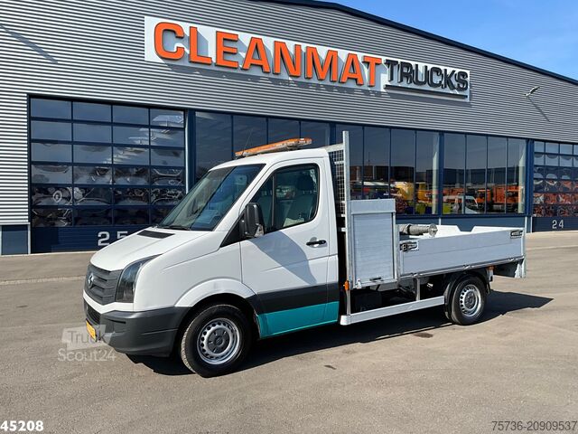 Autokrāna kravas automašīna Volkswagen Crafter 35 2.0 TDI Hiab 1,3 Tonmeter laadkraan ...
