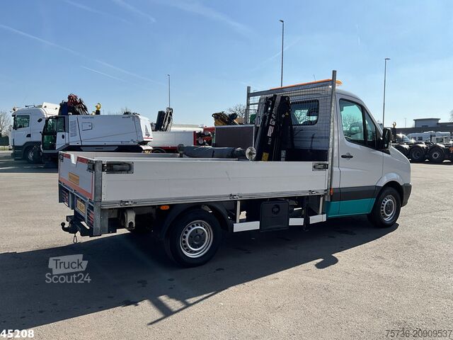 Autokrāna kravas automašīna Volkswagen Crafter 35 2.0 TDI Hiab 1,3 Tonmeter laadkraan ...