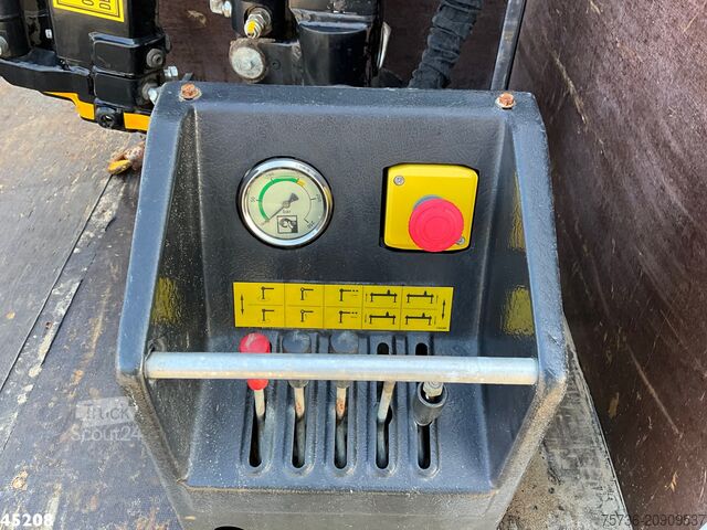 Autokrāna kravas automašīna Volkswagen Crafter 35 2.0 TDI Hiab 1,3 Tonmeter laadkraan ...